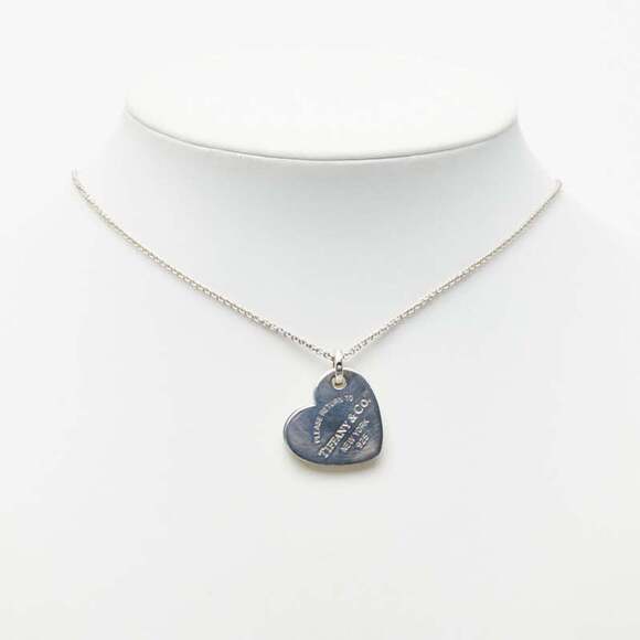 TIFFANY Silver Heart Necklace